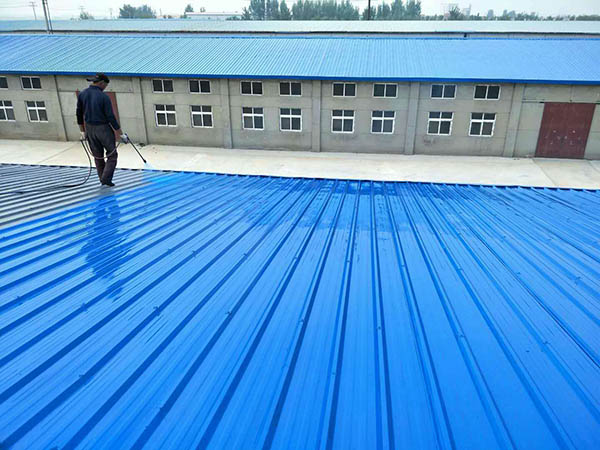 清河 彩钢瓦喷漆翻新工业厂房、仓库
